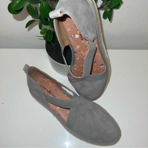 LUCKY BRAND JENIFE ESPADRILLE PLATFORM SLIP-ON - Picture 4 of 10